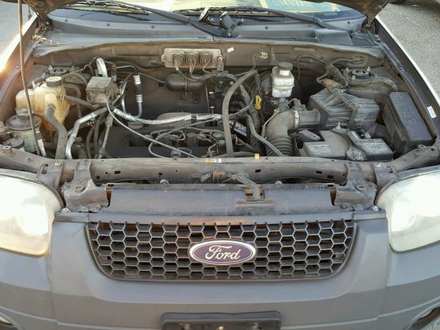 1FMCU03Z87KA92030 - 2007 FORD ESCAPE XLT GRAY photo 7