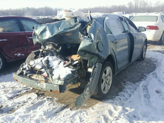 1G1ZG57B294204756 - 2009 CHEVROLET MALIBU LS 青色 照片 4