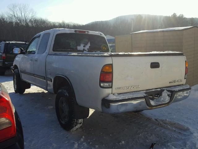 5TBBT44181S193662 - 2001 TOYOTA TUNDRA ACC WHITE photo 3