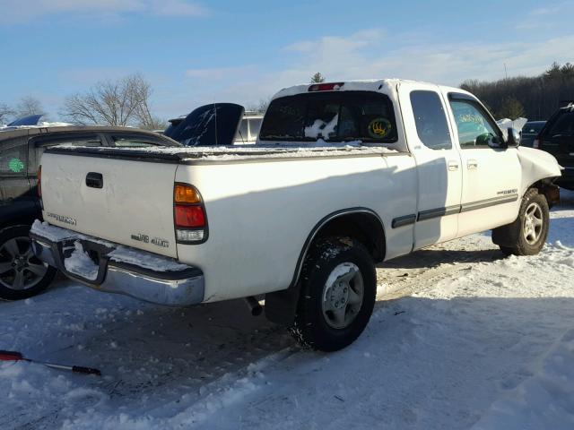 5TBBT44181S193662 - 2001 TOYOTA TUNDRA ACC WHITE photo 4