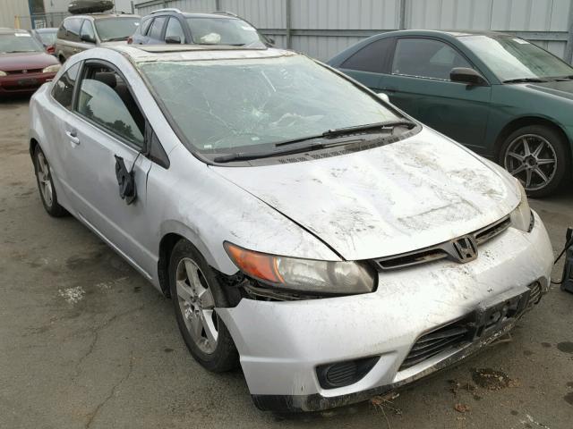 2HGFG128X7H563739 - 2007 HONDA CIVIC EX ვერცხლისფერი ფოტო 1