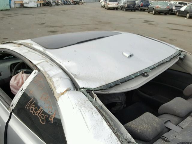 2HGFG128X7H563739 - 2007 HONDA CIVIC EX ვერცხლისფერი ფოტო 9