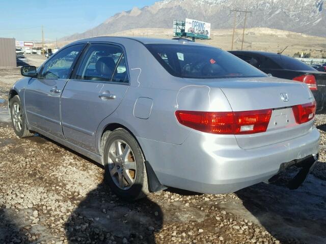 1HGCM66595A021097 - 2005 HONDA ACCORD EX SILVER photo 3