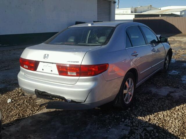 1HGCM66595A021097 - 2005 HONDA ACCORD EX SILVER photo 4