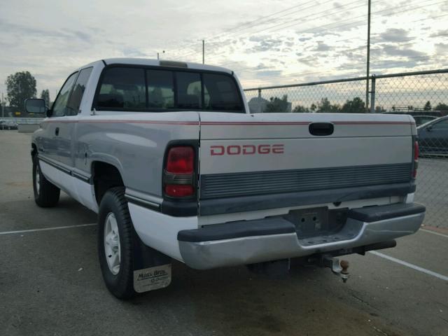 1B7HC13Y5VJ509391 - 1997 DODGE RAM 1500 TWO TONE photo 3