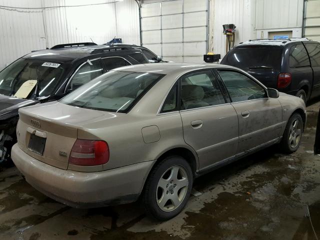 WAUDH68D71A111738 - 2001 AUDI A4 2.8 QUA TAN photo 4