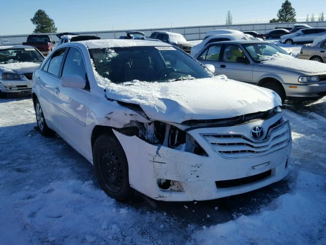 4T1BF3EK3BU633523 - 2011 TOYOTA CAMRY BASE WHITE photo 1