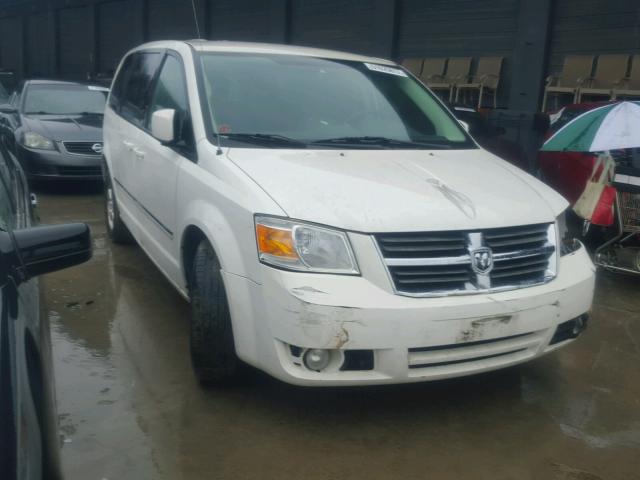 1D8HN54P08B166626 - 2008 DODGE GRAND CARA WHITE photo 1