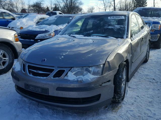 YS3FB45S941003753 - 2004 SAAB 9-3 LINEAR GRAY photo 2