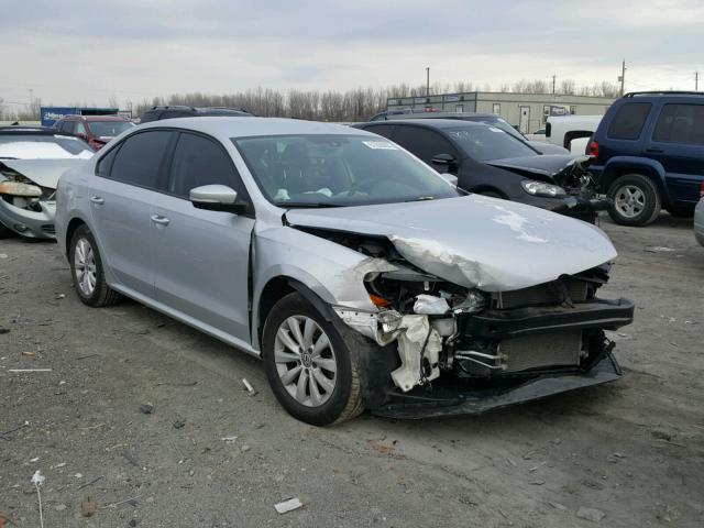 1VWAP7A39DC045389 - 2013 VOLKSWAGEN PASSAT S Plata foto 1