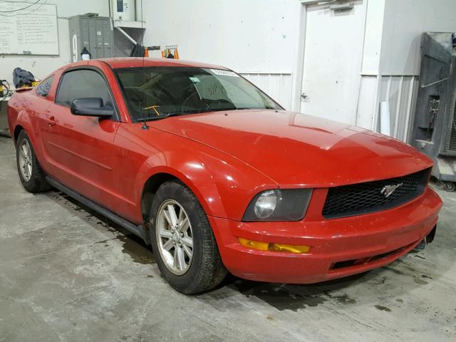 1ZVHT80N485130363 - 2008 FORD MUSTANG RED photo 1