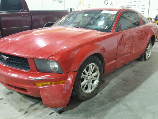 1ZVHT80N485130363 - 2008 FORD MUSTANG RED photo 10