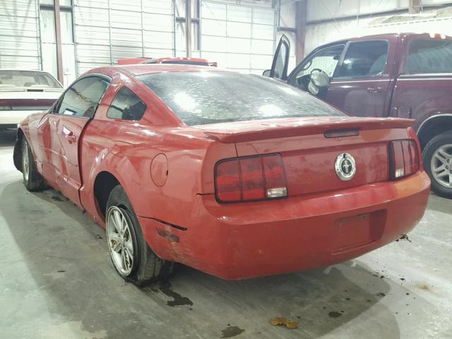 1ZVHT80N485130363 - 2008 FORD MUSTANG RED photo 3