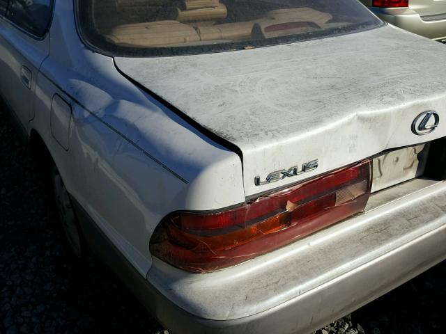 JT8VK13T4N0106615 - 1992 LEXUS ES 300 WHITE photo 9