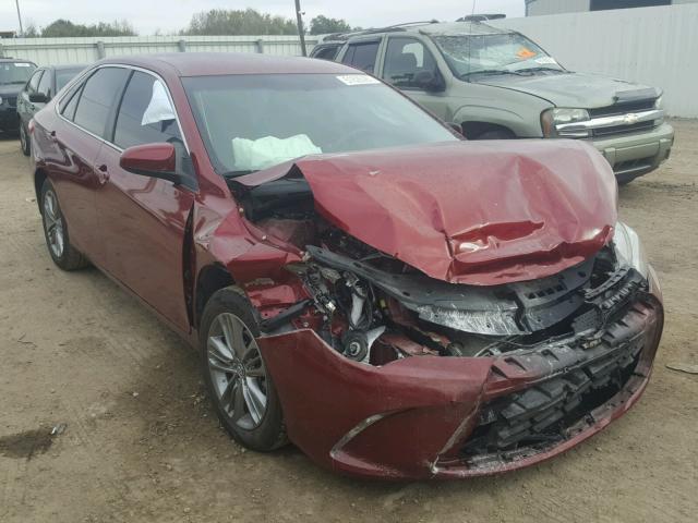 4T1BF1FK2GU505039 - 2016 TOYOTA CAMRY LE RED photo 1