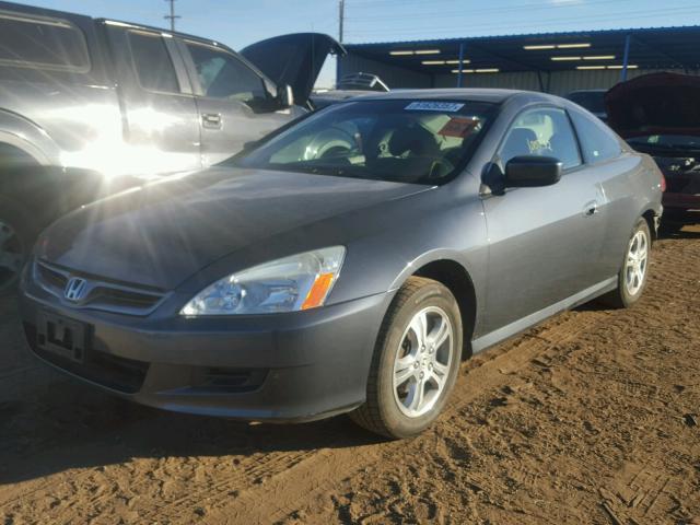 1HGCM72797A022167 - 2007 HONDA ACCORD EX GRAY photo 2