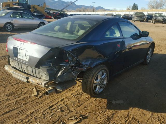 1HGCM72797A022167 - 2007 HONDA ACCORD EX GRAY photo 4