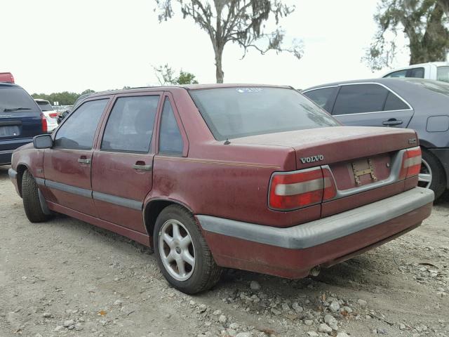 YV1LS5553T1303808 - 1996 VOLVO 850 BASE BURGUNDY photo 3