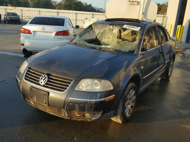 WVWPD63B73P384809 - 2003 VOLKSWAGEN PASSAT GLS BLUE photo 2