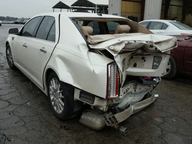 1G6DK67V280150075 - 2008 CADILLAC STS WHITE photo 3