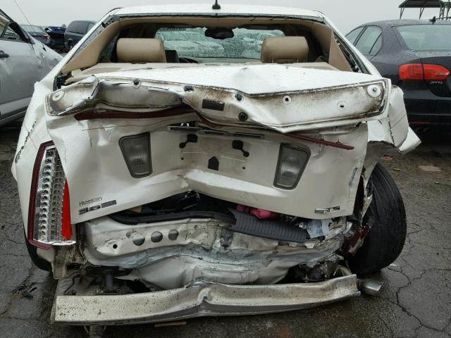 1G6DK67V280150075 - 2008 CADILLAC STS WHITE photo 9