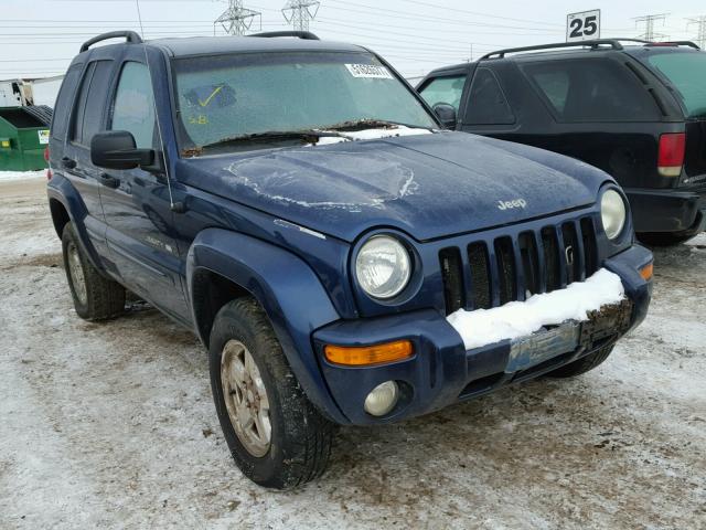 1J4GL58K62W227471 - 2002 JEEP LIBERTY LI BLUE photo 1