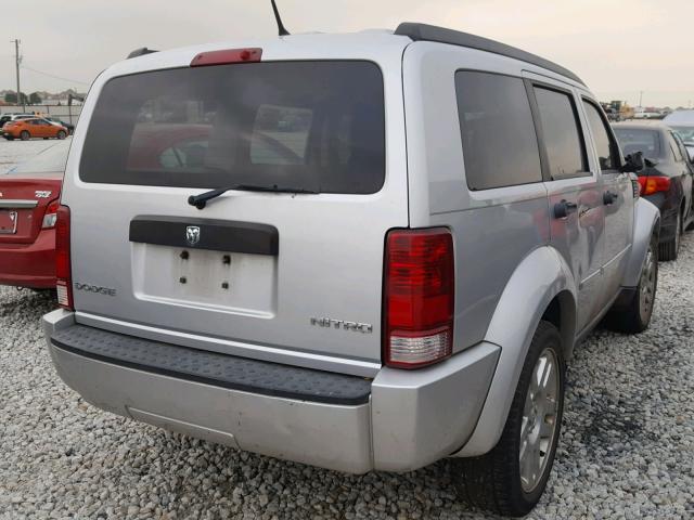 1D4PT4GK6BW549399 - 2011 DODGE NITRO HEAT SILVER photo 4