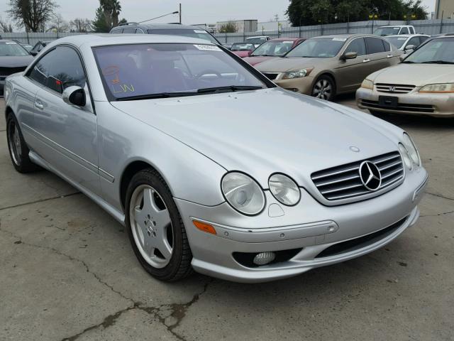 WDBPJ75J72A030971 - 2002 MERCEDES-BENZ CL 500 SILVER photo 1