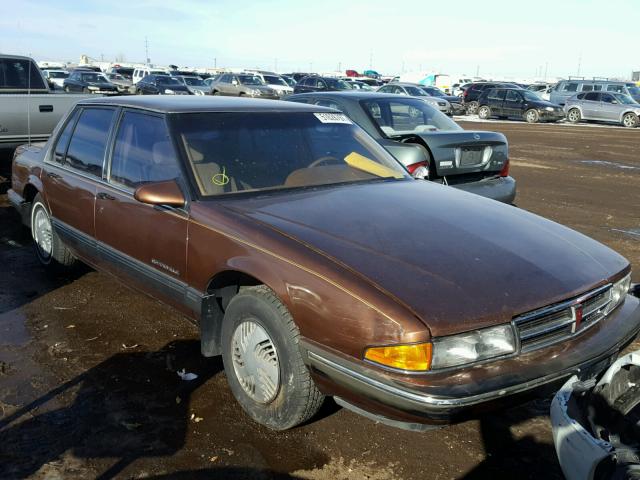 1G2HX5432JW220789 - 1988 PONTIAC BONNEVILLE BROWN photo 1