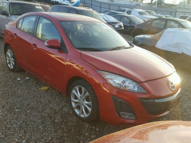 JM1BL1S59A1213832 - 2010 MAZDA 3 S RED photo 1