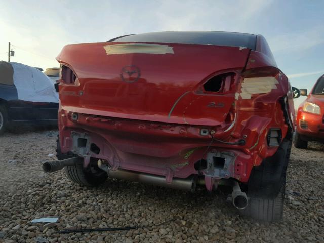 JM1BL1S59A1213832 - 2010 MAZDA 3 S RED photo 9