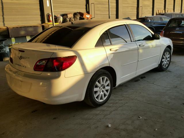 1C3LC46K17N551155 - 2007 CHRYSLER SEBRING WHITE photo 4