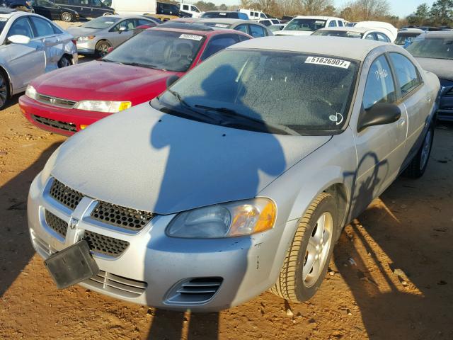 1B3EL46X74N262715 - 2004 DODGE STRATUS SX SILVER photo 2