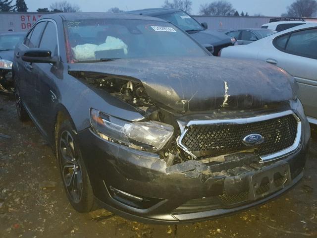 1FAHP2KT7FG188166 - 2015 FORD TAURUS SHO GRAY photo 1