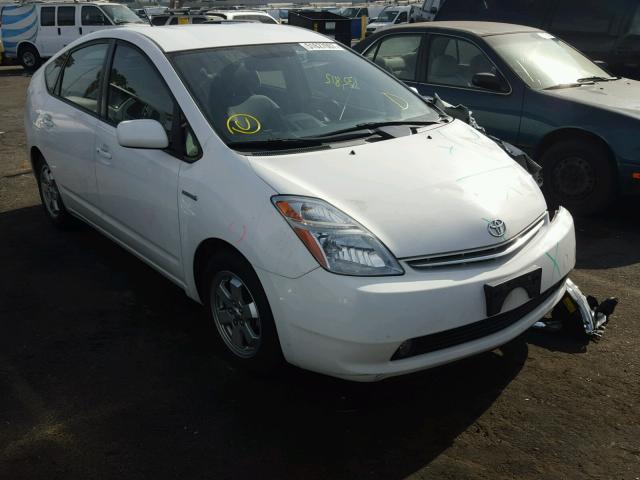 JTDKB20U793503232 - 2009 TOYOTA PRIUS WHITE photo 1