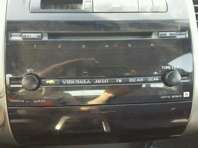 JTDKB20U793503232 - 2009 TOYOTA PRIUS WHITE photo 9