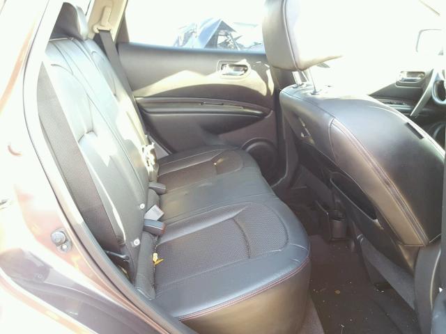 JN8AS58V39W431037 - 2009 NISSAN ROGUE S BROWN photo 6