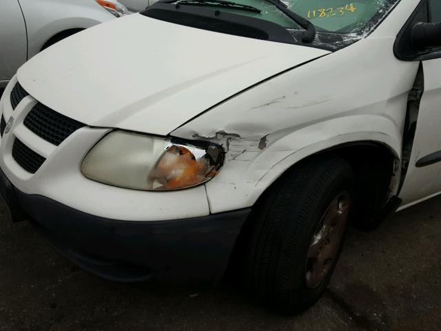 1D4GP25343B118234 - 2003 DODGE CARAVAN SE WHITE photo 9