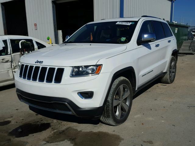 1C4RJFBG5EC363627 - 2014 JEEP GRAND CHER WHITE photo 2