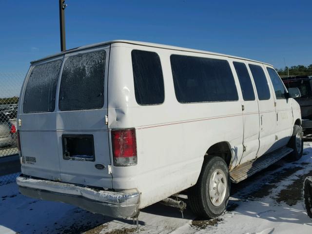 1FBSS31L21HB01254 - 2001 FORD ECONOLINE WHITE photo 4