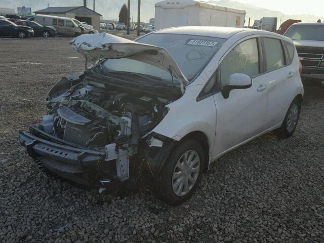 3N1CE2CP7EL433170 - 2014 NISSAN VERSA NOTE WHITE photo 2