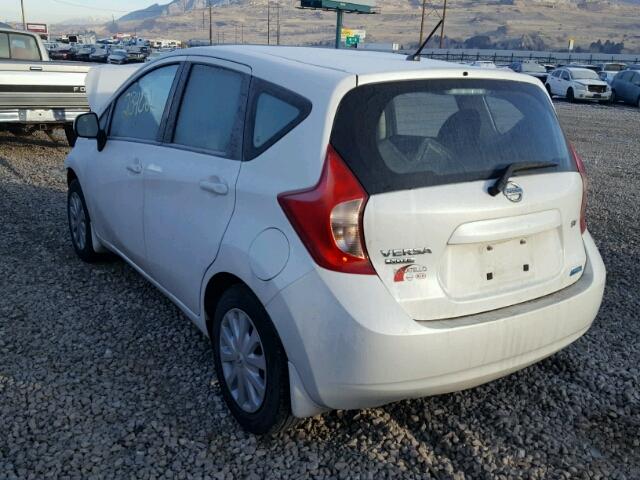 3N1CE2CP7EL433170 - 2014 NISSAN VERSA NOTE WHITE photo 3