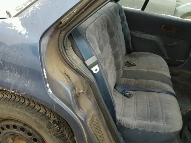 2G1WL54T7P9266238 - 1993 CHEVROLET LUMINA BLUE photo 6