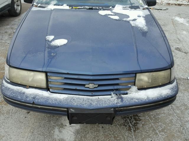 2G1WL54T7P9266238 - 1993 CHEVROLET LUMINA BLUE photo 7