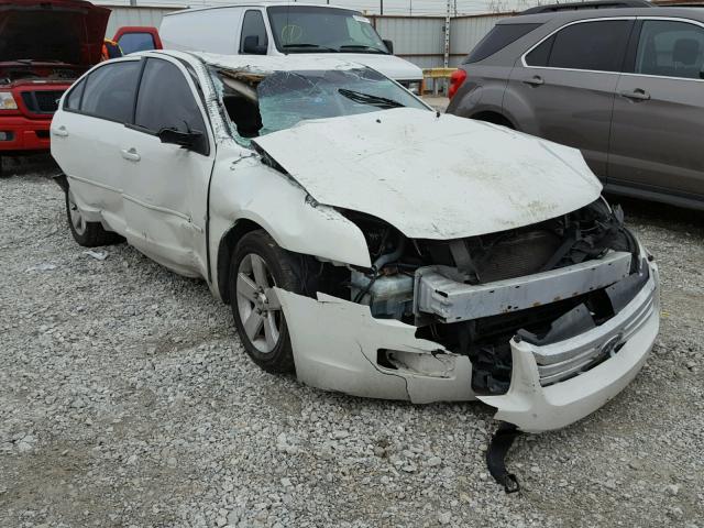 3FAHP07Z28R263059 - 2008 FORD FUSION SE WHITE photo 1