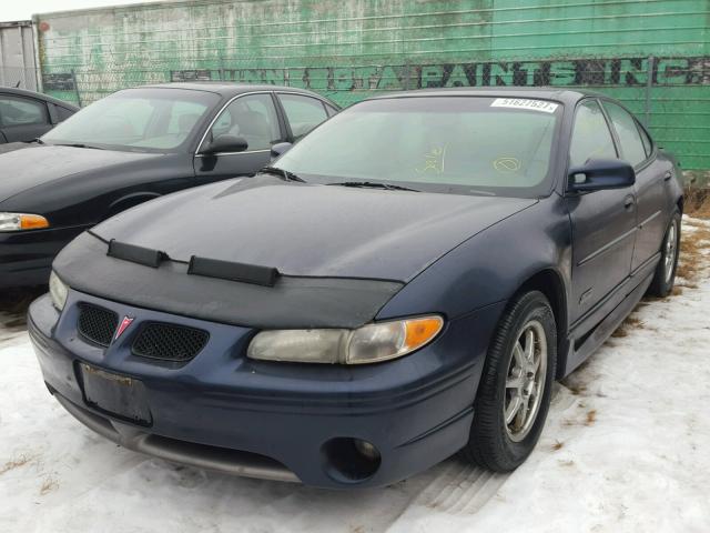 1G2WR52151F227366 - 2001 PONTIAC GRAND PRIX BLUE photo 2