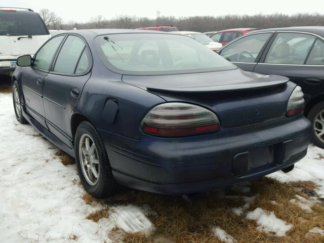 1G2WR52151F227366 - 2001 PONTIAC GRAND PRIX BLUE photo 3