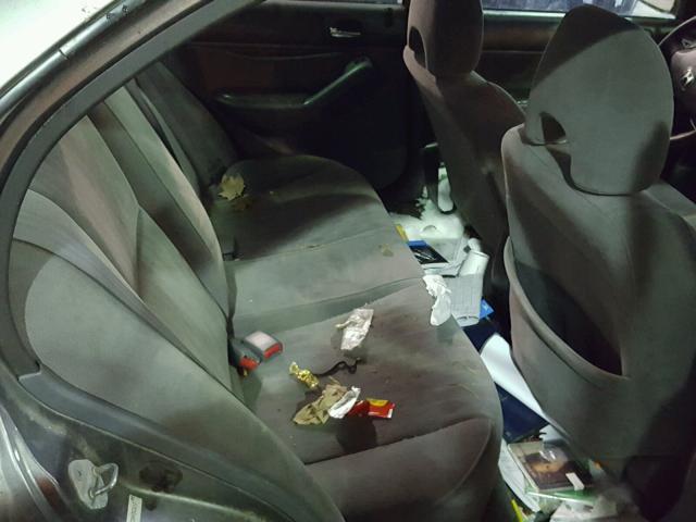 2HGES25734H503610 - 2004 HONDA CIVIC EX GRAY photo 6