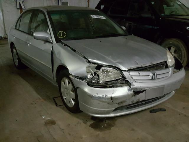 2HGES26772H596353 - 2002 HONDA CIVIC EX 银色 照片 1