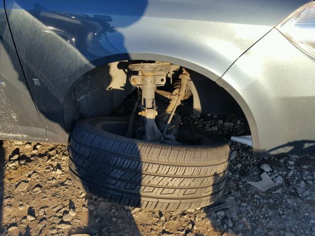 1G1AL55F577356685 - 2007 CHEVROLET COBALT LT BLUE photo 9